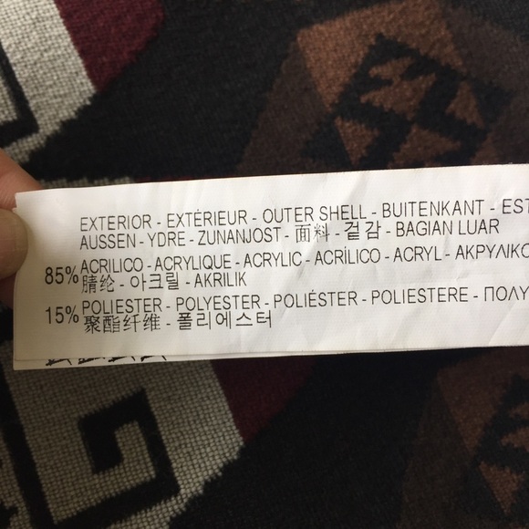 Zara Woman Envelope Geometric Tapestry Skirt - Picture 7 of 7